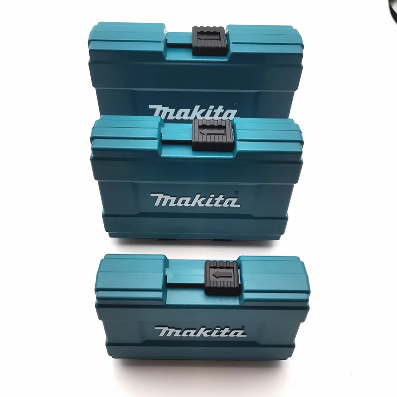 Makita Original Tool Accessories Storage Box Drill Bits Screw Magnet Socket Hardware Parts Home Style Portable Small Case