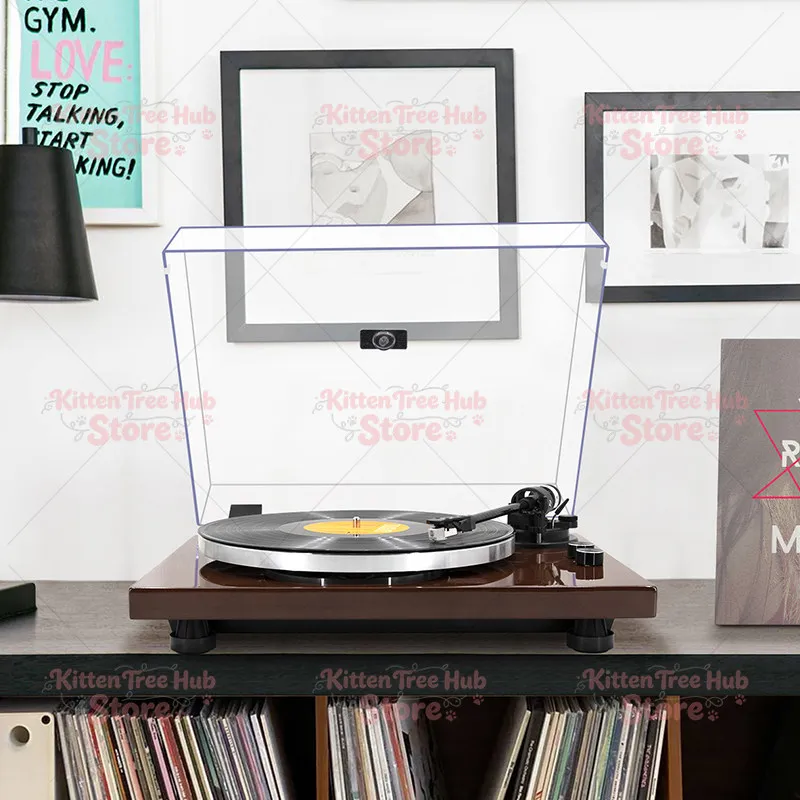 magnetic vinyl record player high fidelity bluetooth vinyl record player