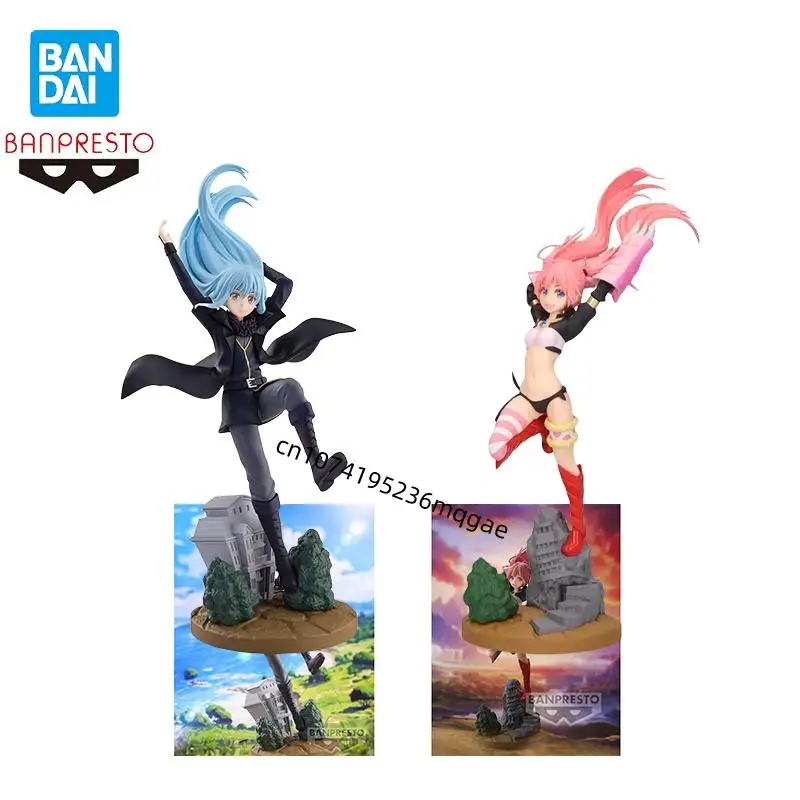 

Original Bandai That Time I Got Reincarnated as a Slime Rimuru Tempest Milim Nava Anime Action Figures Model Collections Gift