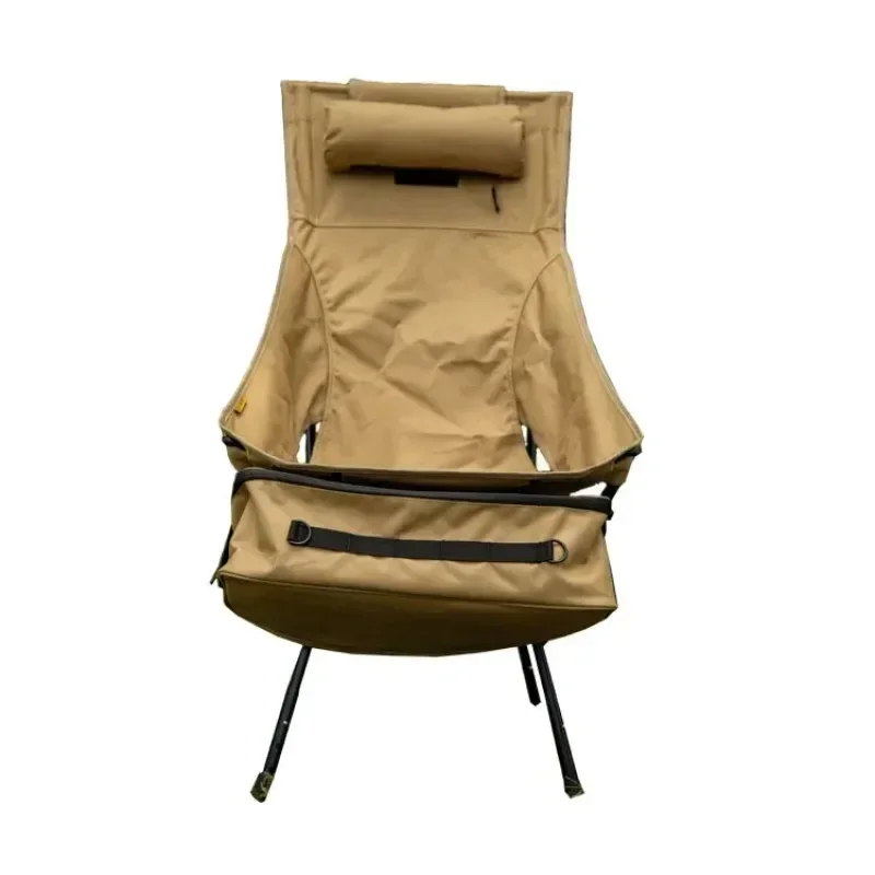 Heavy duty outdoor folding chairs portable rest lawn chairs for elderly single beach chairs