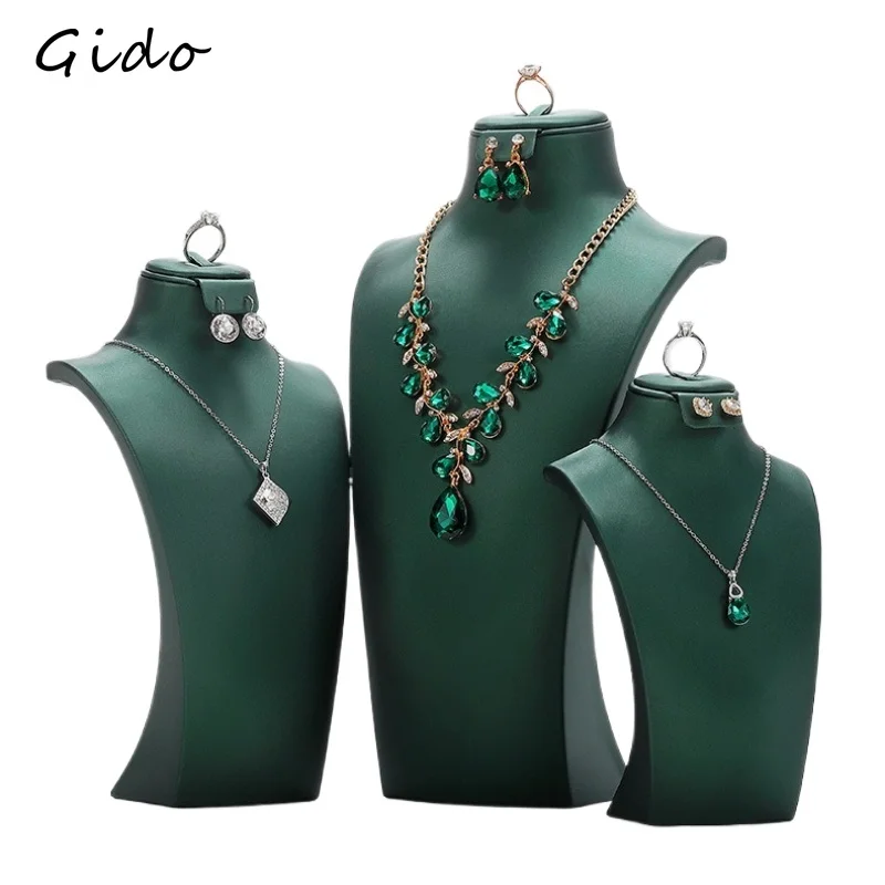 

Реалистичный манекен для демонстрации шеи, держатель для ювелирных изделий для ожерелья, реалистичный дизайн для витрины для фотографий в магазине