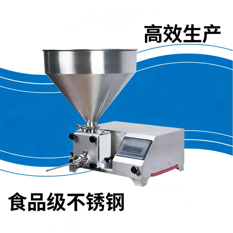 

Jam Filling Machine 5L Jam Filling Cream Filler Manual Commercial for Pie Puff Cream Filler Machine Use in Baking Shop