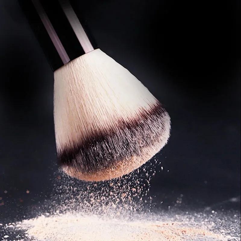 For Makeup Brush Round Head Powder Brush Soft and Skin-friendly Fiber Hair Fashion Design Single Face Brush