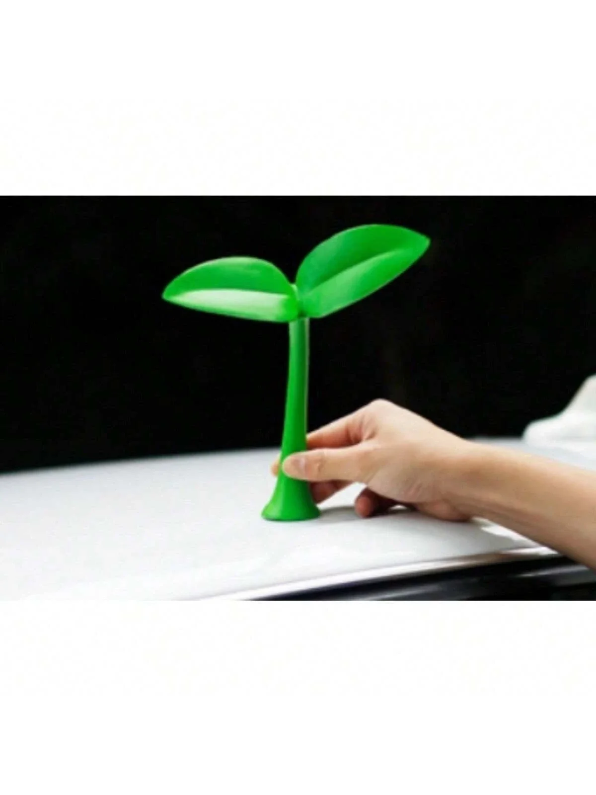 1pc 3d Stereo Car Sticker Cute Personality Small Sapling Car Roof Decoration, Adorable Car Exterior Decoration