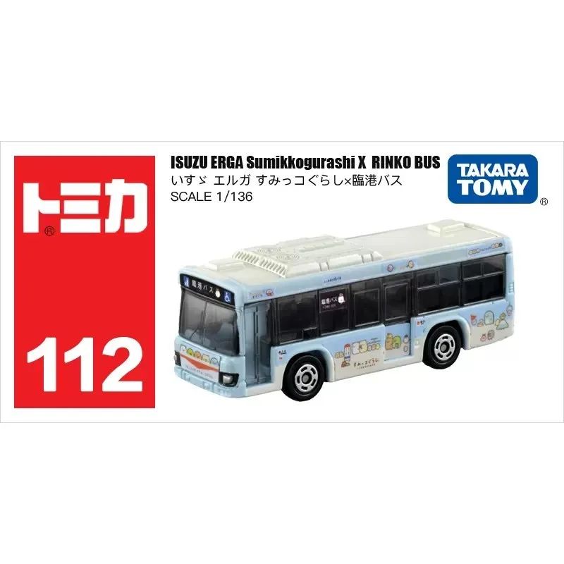 

Takara Tomy Tomica 112 ISUZU ERGA Sumikkogurashi X RINKO Bus Model New in Box