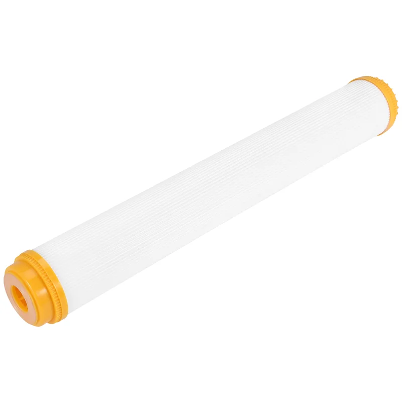 송진 필터 카트리지, 부드러운 순수 이온 교환, 스케일 제거, 알칼리성 정수기 시스템, 20 인치, 1 개