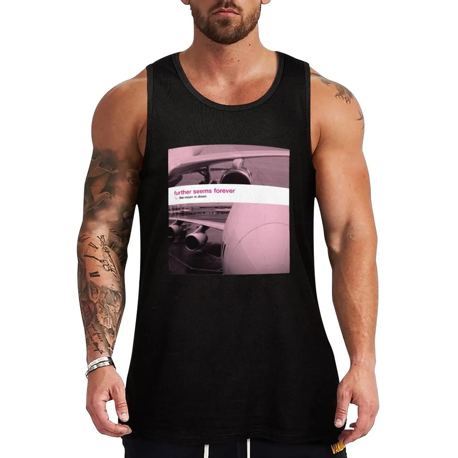 Further Seems Forever - The Moon Is Down Tank Top Muscle fit gym men