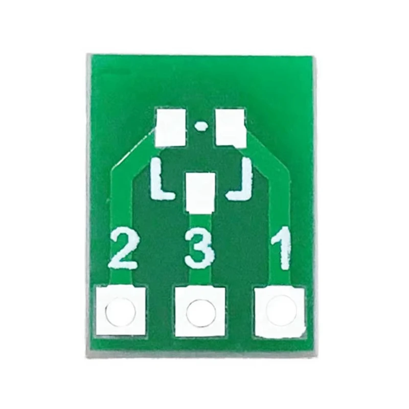 ZIZI SOT23 SOT23-3 Turn SIP3 Двусторонний SMD Turn To DIP SIP3 Адаптер-конвертер SOT SIP IC Socket PCB Board Diy Kit