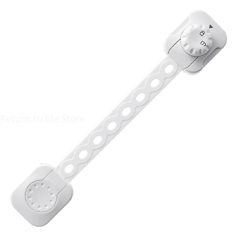 Adjustable Child Safety Locks Baby Proof Cabinet Latches Drawer Door Tool Free Installation