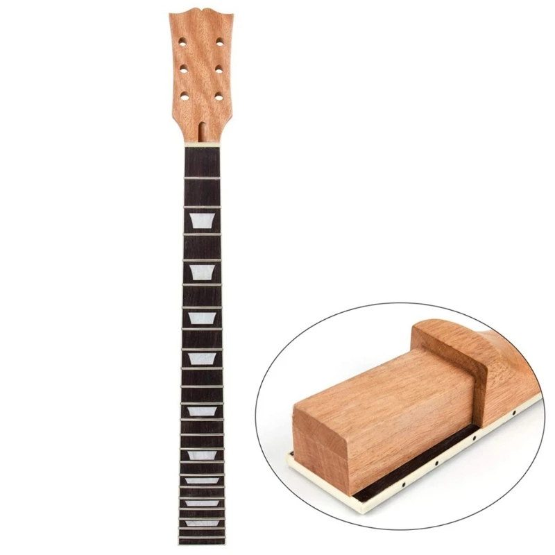 Electric Guitar Neck Wooden Stylish DIY Replacement Guitar Neck for Gibson for Les Paul for Lp Guitars Parts Replace 22