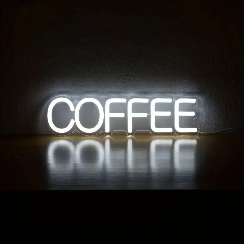 Coffee Neon Signs Led Neon Light Restaurant for Beer Bar Club Bedroom Hotel Pub Cafe Wedding Birthday Party Wall Neon Sign view 4