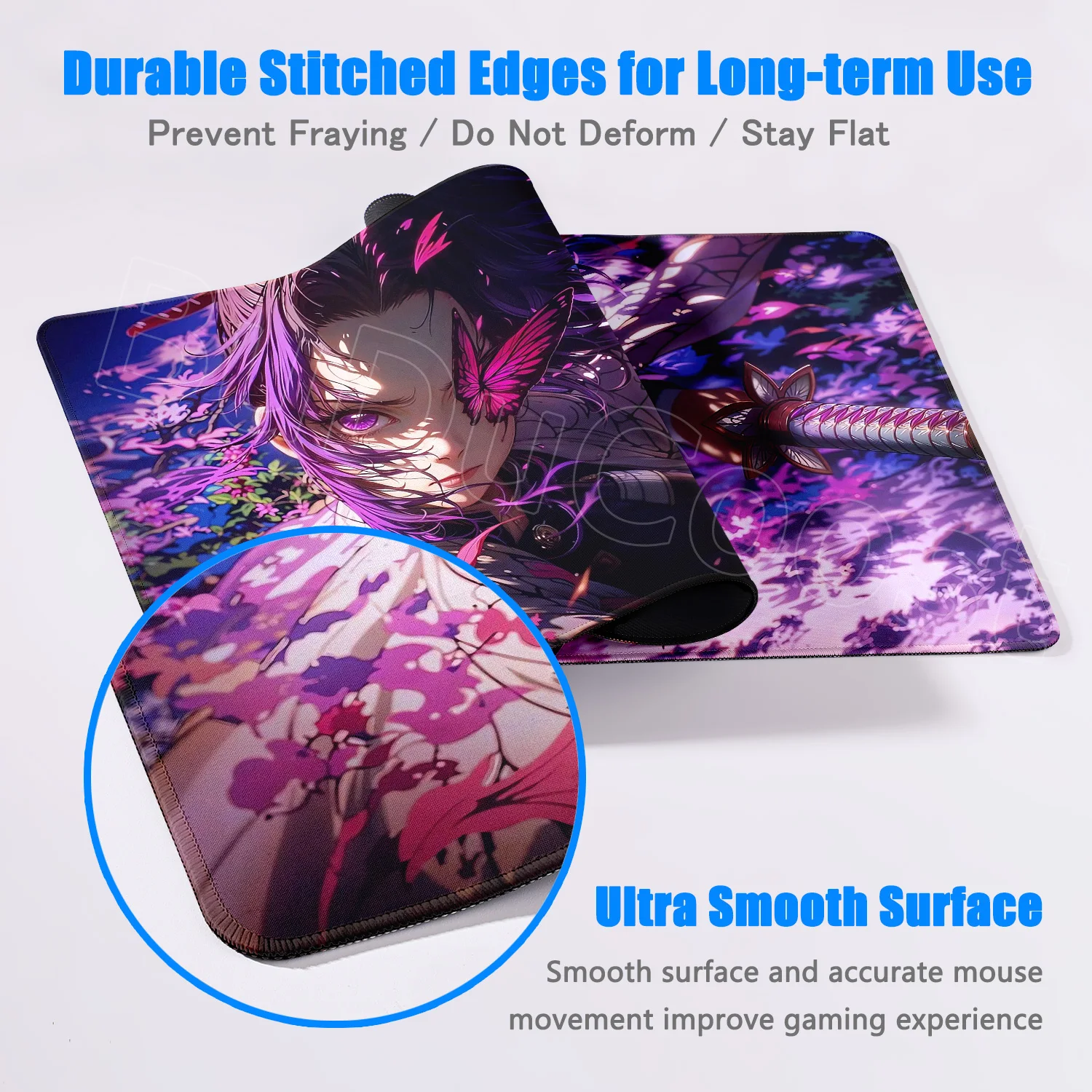 HD печать аниме коврик для мыши Лидер продаж Demon Slayer большой ковер настольный коврик компьютер ноутбук ПК игровые периферийные аксессуары коврик для мыши