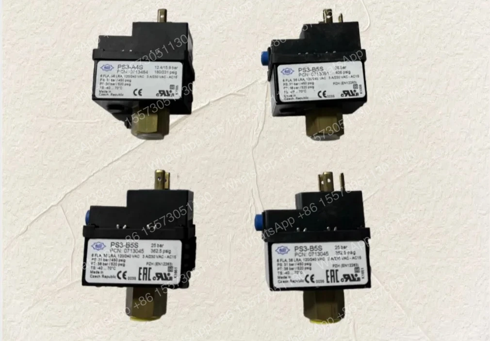 Refrigeration accessories PS3-B5S PS3-A4S 15/19bar pressure switch relay controller  fan pressure switch
