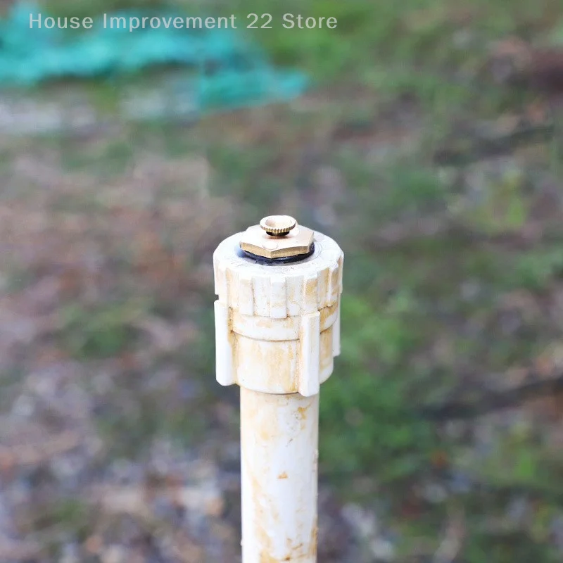 Adjustable Mist Nozzle 360 Degree Adjustable Nozzle Agriculture Efficient Irrigation Simulate Rain Water Conservation