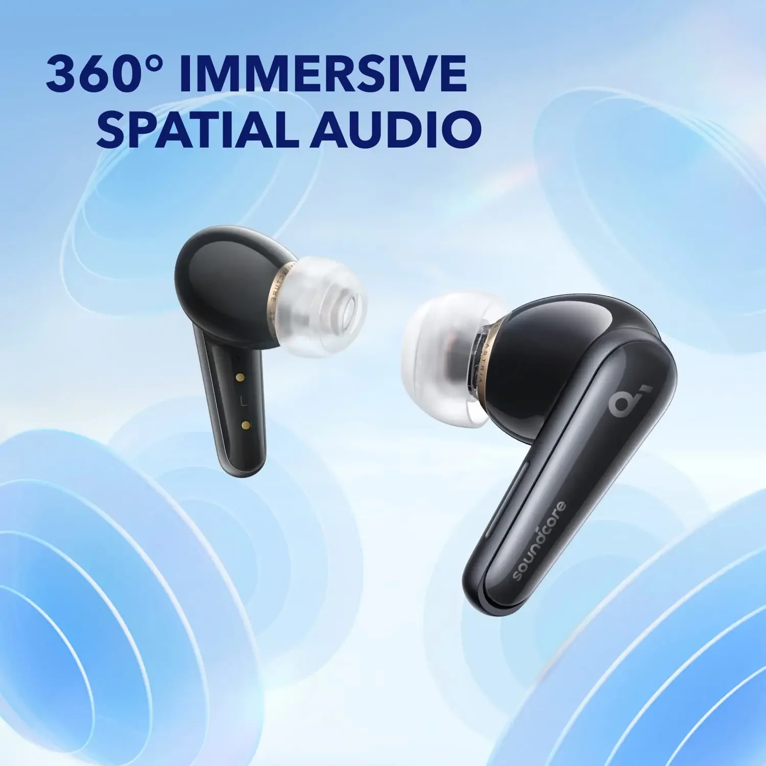 Soundcore Liberty 4 Wireless Earbuds with ANC, LDAC, Heart Rate Sensor
