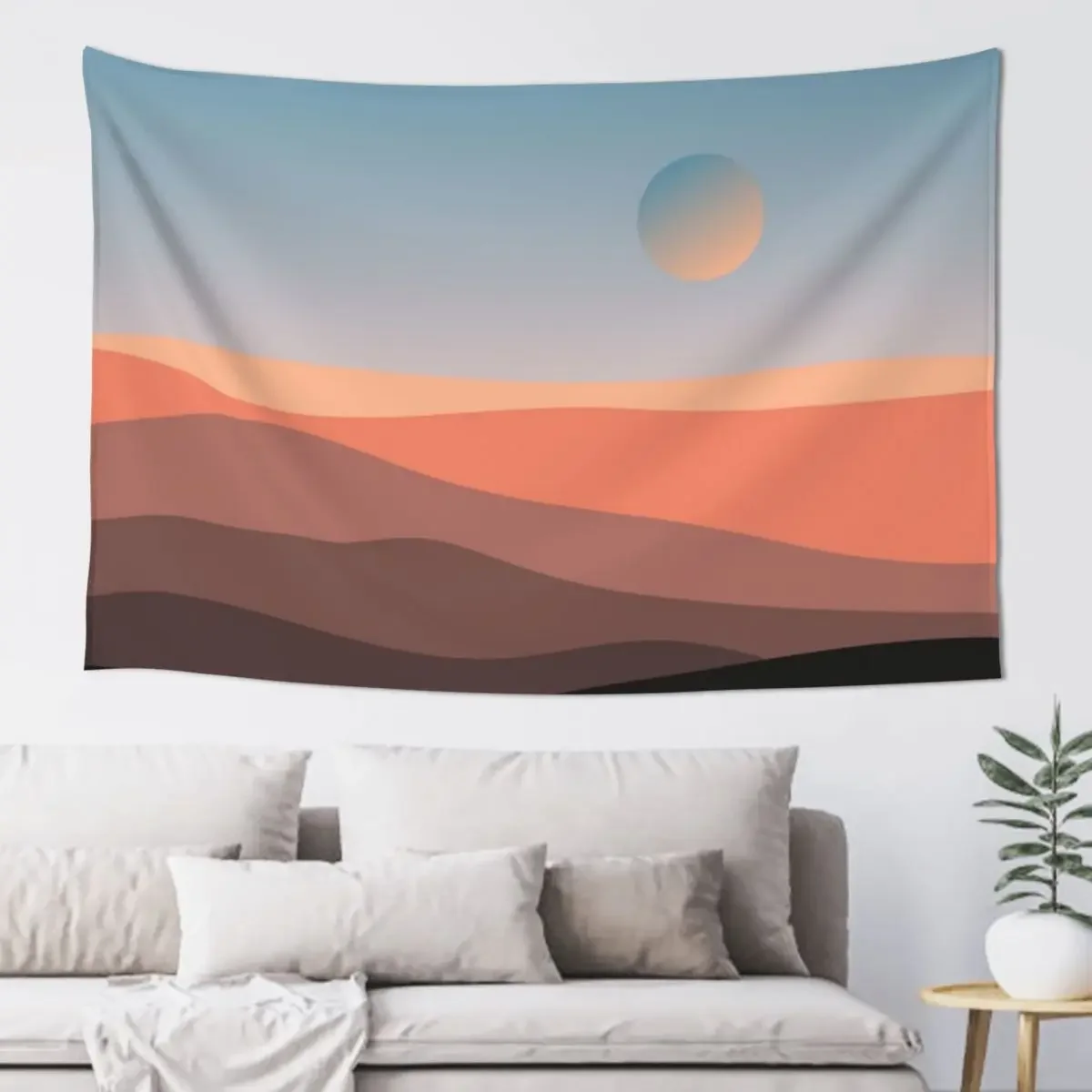 

Desert Moon Tapestry Room Decorations Aesthetics Anime Decor Tapestry