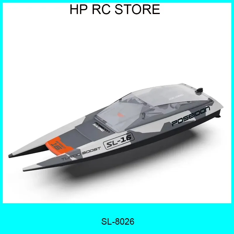 SL-8026A Poseidon 2.4G RC Speedboat - Wireless Electric, High-Speed Water Toy Model