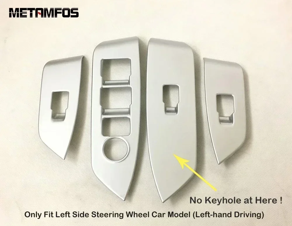 Car Accessories For Mazda CX-5 CX5 KF 2017-2024 2025 Interior Carbon Fiber Window Lift Switch Cover Trim Inside Armrest Frame