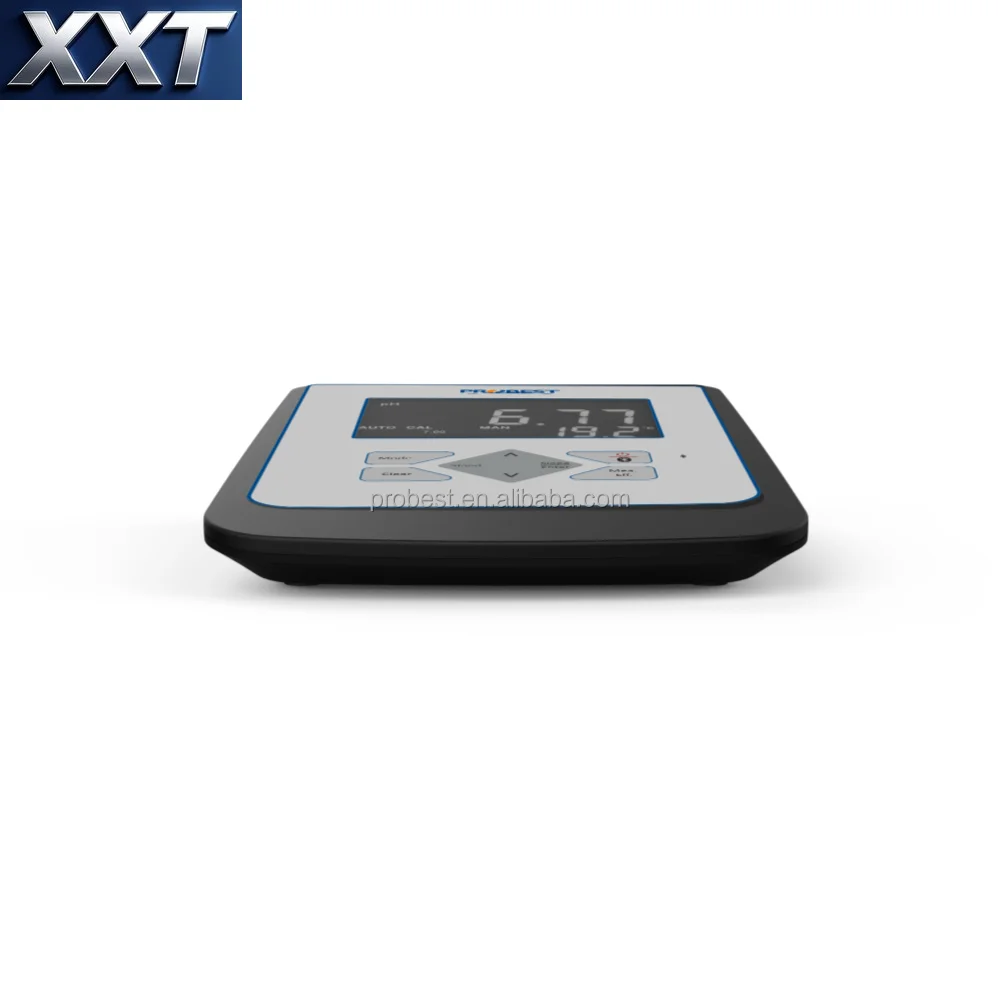 XXT Desktop PH Tester Ergonomic Shell Waterproof Structure Five-point Calibration For Laboratory Liquid Measurement