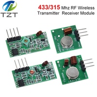 433Mhz RF Wireless Transmitter Module and Receiver Kit 5V DC 433MHZ Wireless For Arduino Raspberry Pi /ARM/MCU WL Diy Kit