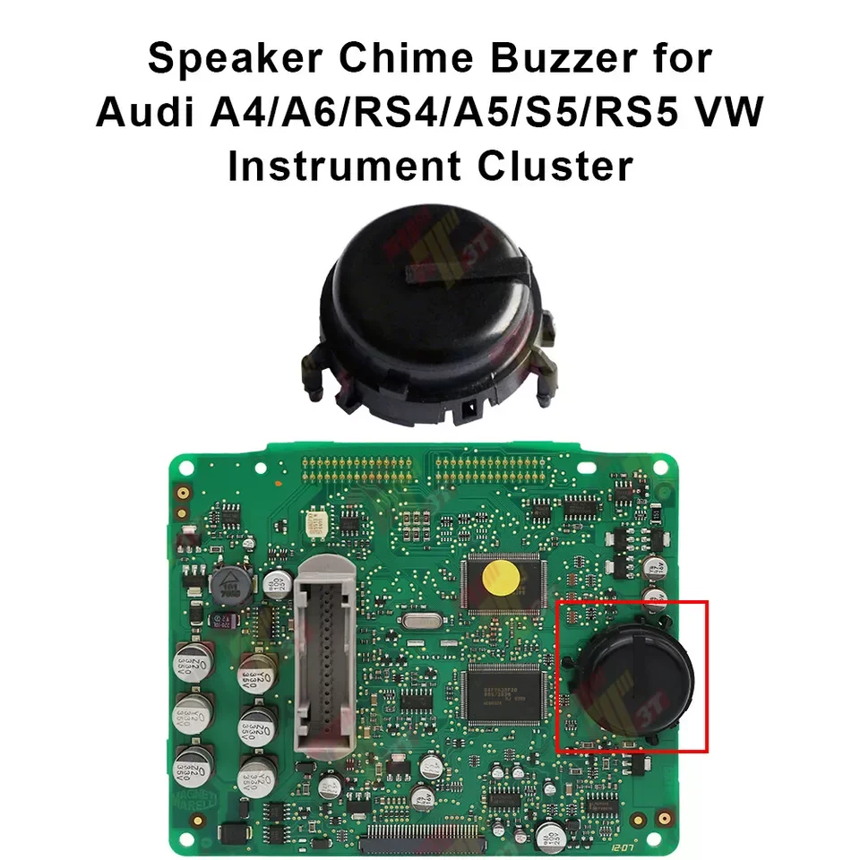 Speaker Chime Buzzer For AUDI A4 A6 RS4 A5 S5 RS5 VW Instrument Cluster