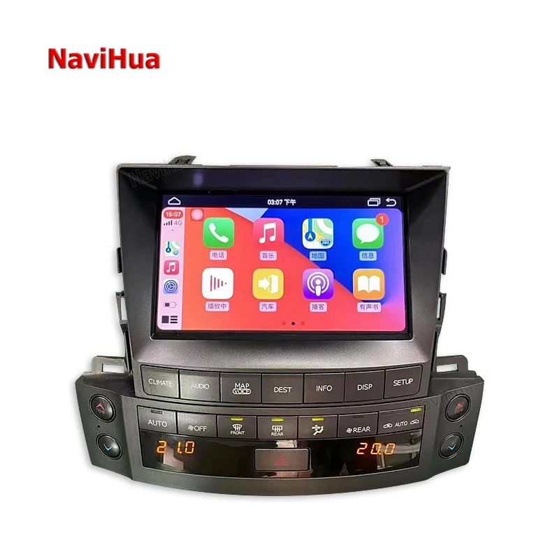 8inch 6 core Android Car DVD Player Car GPS Navigation Auto Stereo Radio Head Unit Multimedia System for Lexus LX570