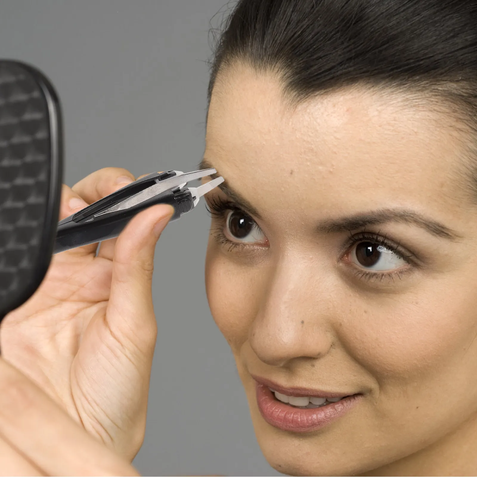 

Набор для удаления волос с бровей с автоматическим пинцетом, прецизионный набор для выщипывания из нержавеющей стали, профессиональный инструмент для коррекции бровей, компактный дизайн