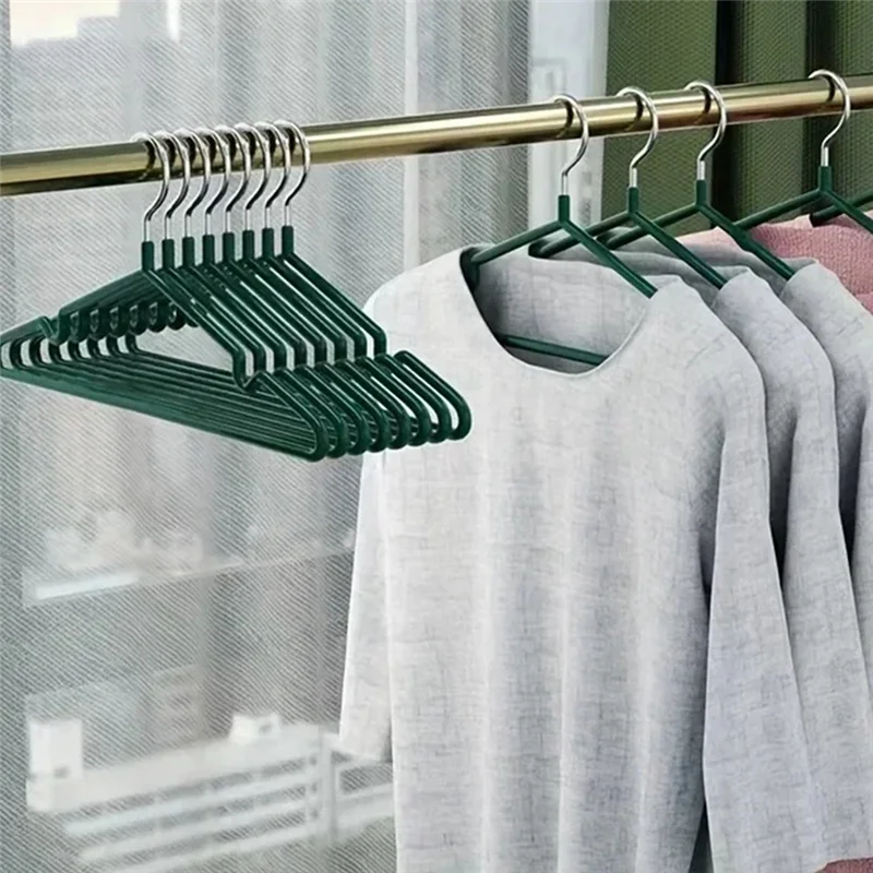 

BAAG-Clothes Hangers With Non-Slip Design, Traceless Clothes Racks, Sturdy Heavy Duty Coat Hangers