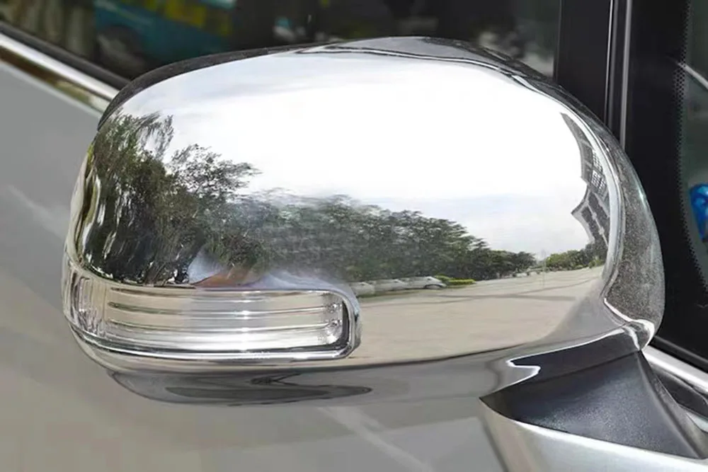 Picture 4: ABS Chrome Car Side Rear View Mirror Cover Trim Shell For Toyota Verso EZ 2011 2012 2013