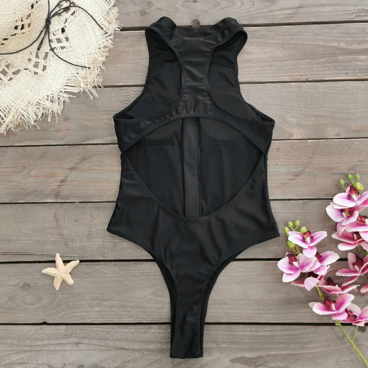 2024 neue Sexy Ärmellose Frauen Ein Stück Badeanzug Sport Stil Body Für Dame Bademode Mujer Monokini Strand Anzug Surfen Tragen