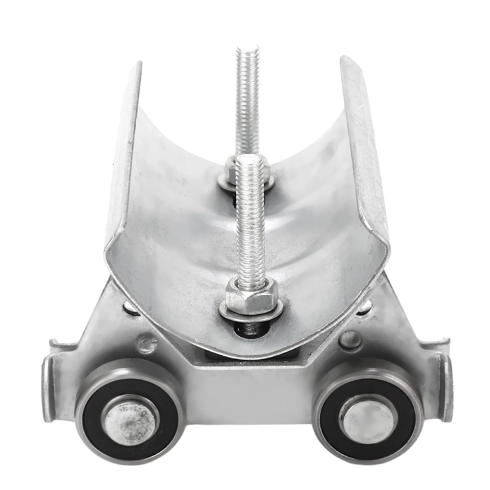 1Pc Stainless Steel Track Roller Wheel Trolley 24mm Pulley Diameter Cable Pulley Track Roller Wheel Trolley