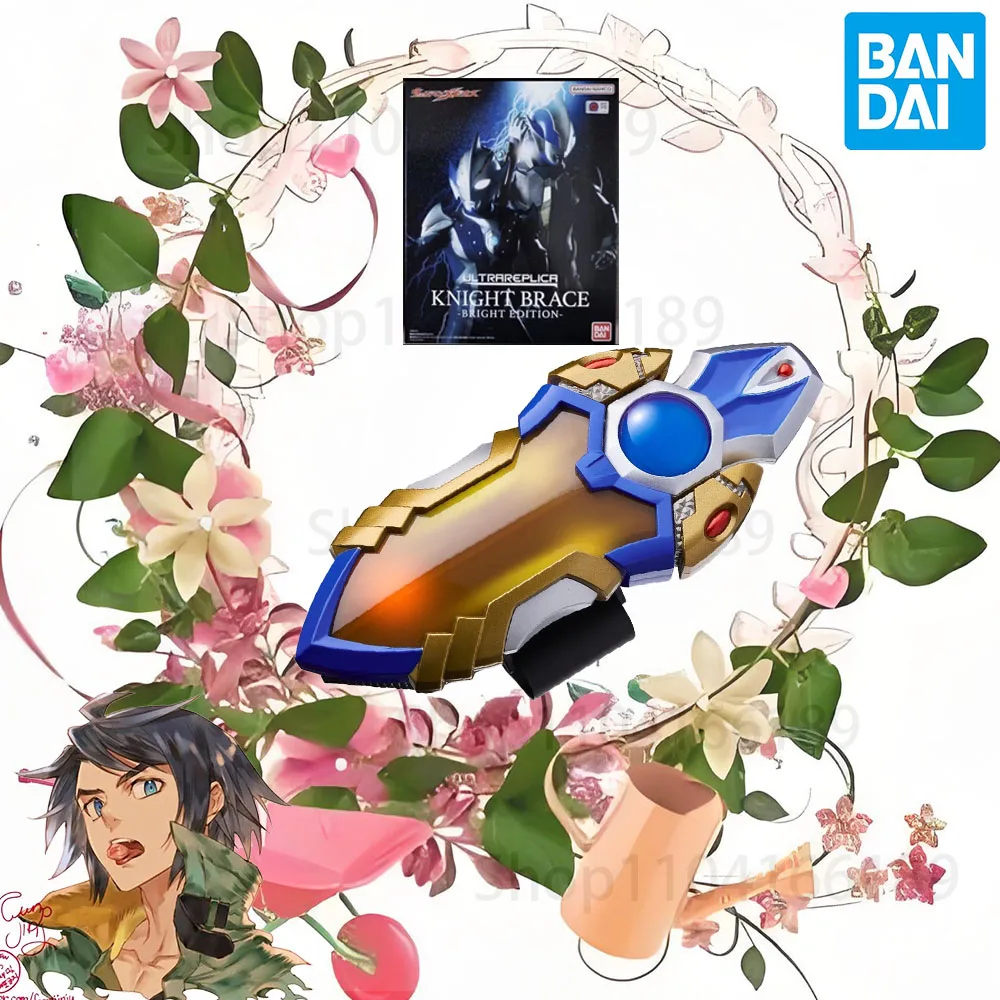 Bandai Echt Origina ULTRAREPLICA RIDDER BRACE BRIGHT EDITION Actiefiguren Speelgoed Voor Jongens Meisjes Kerstcadeau Collectible