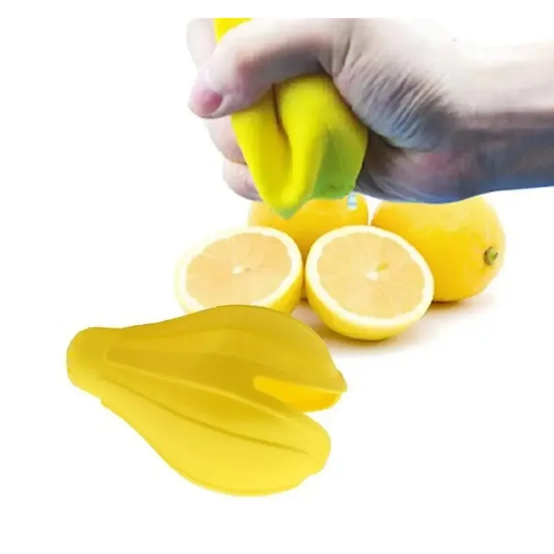 Practical Convenient Food Grade Silicone Manual Juicer Fruit Orange Lemon Press Squeezer Citrus Juicer Kitchen Gadget Tools