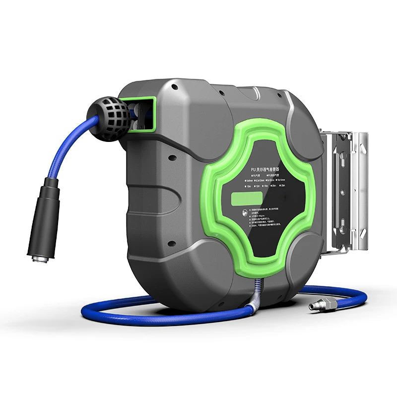 15/20M Automatic Retractable Hose Reel Water Drum 4S Shop Car Wash Garden Wall Mount DrumCleaning Machine  Telescopic