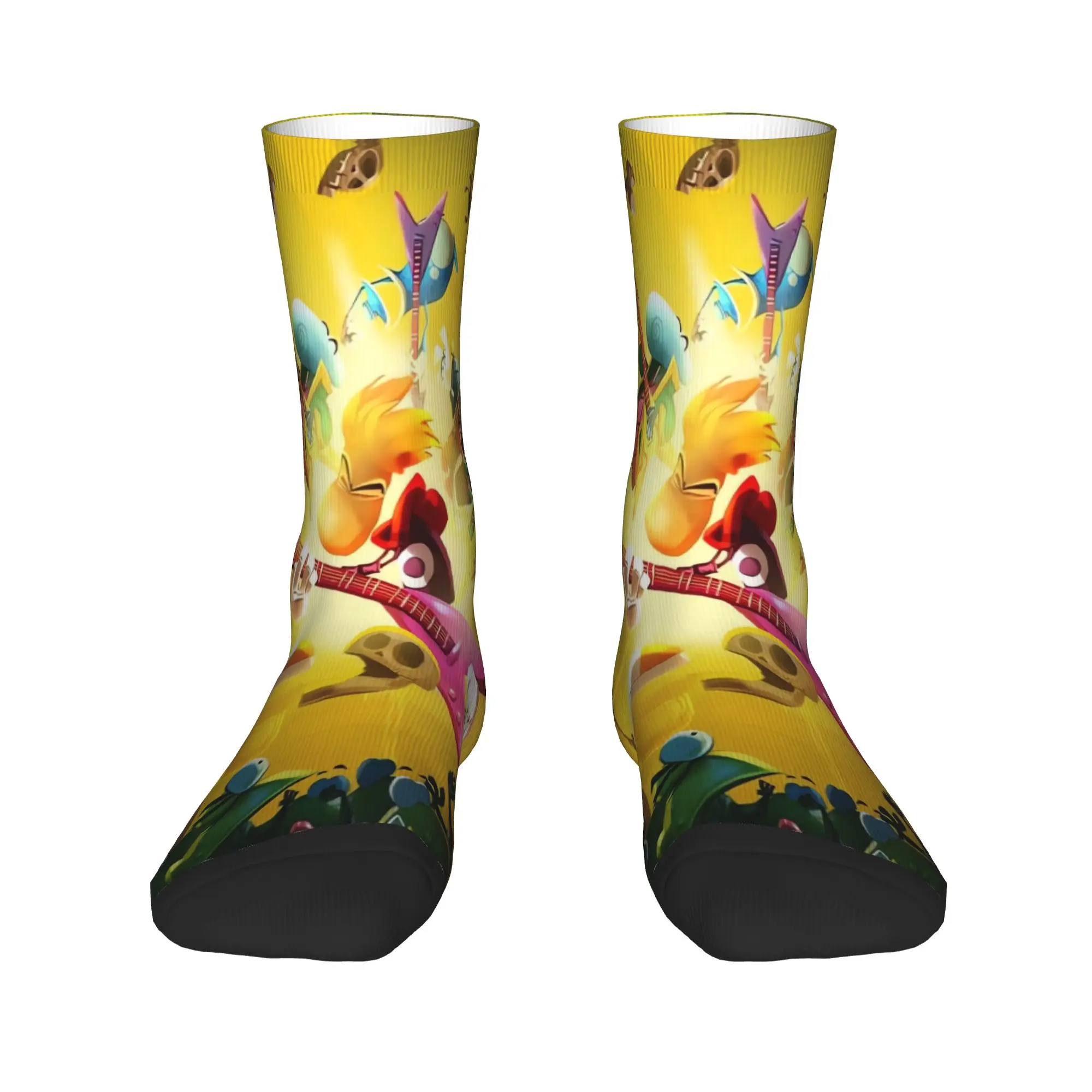 Couple Socks Cartoon Games Rayman Legends  Stockings Non Slip Breathable Socks Winter Harajuku Graphic Climbing Socks