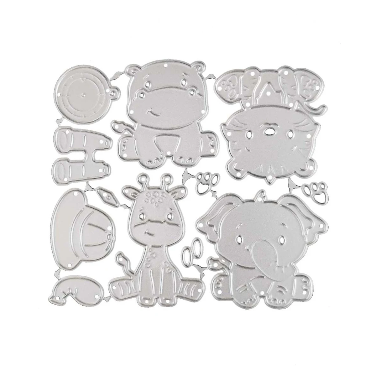 New Animal, sheep, cat, dog, elephant metal cutting die scrapbook for photo album paper diy gift card decoration embossed die