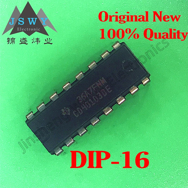 

(5/20pcs) CD40103BE DIP-16 CD40103/8 Bit-by-Bit Binary Subtractor CMOS Logic Chip/New Original Stock Electronics