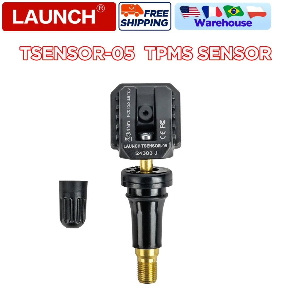 LAUNCH X431 TSENSOR-05 Universal TPMS Sensor 315MHz/433MHz Dual