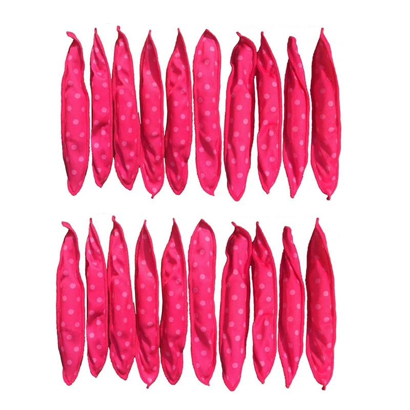 

20PCS Magic Curler Hair Rollers Night Sleep Wave Point Foam Hair Curler Rollers Flexible Soft Pillow Hair Rollers