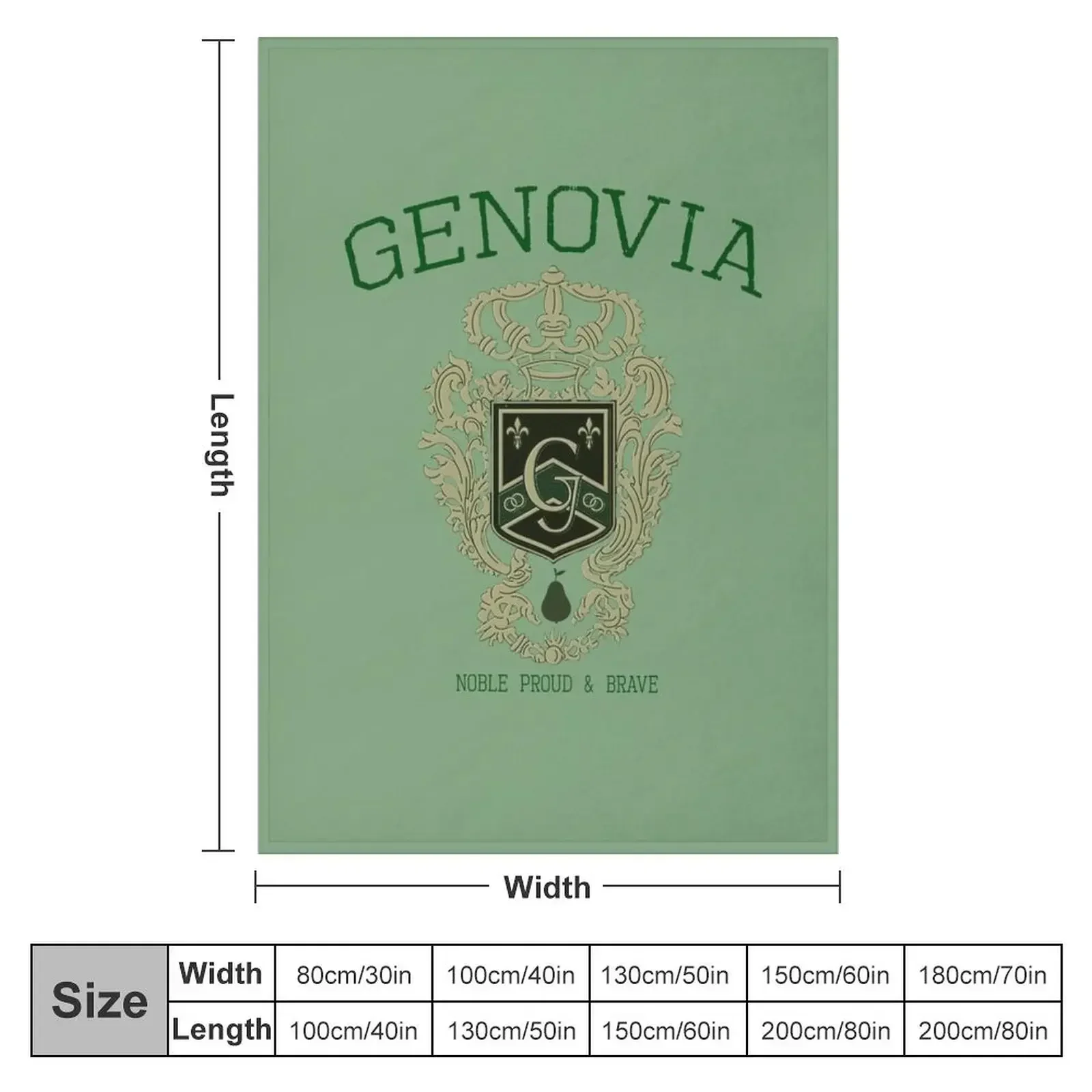 GENOVIA - THE PRINCESS DIARIES. Throw Blanket Bed Thin Luxury Brand Blankets