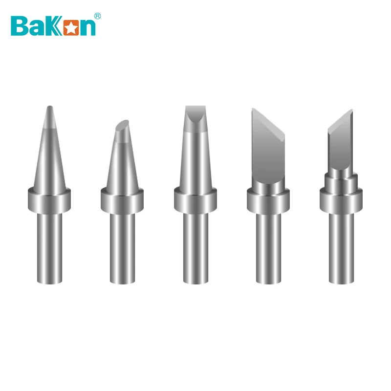 Końcówki lutownicze Bakon BK500M do lutownicy BK3300S, bezcynkowe, K/SK/LK/B/2B/4C/5C/0.8D/1.2D/1.6D/2.4D/3.2D/4.2D