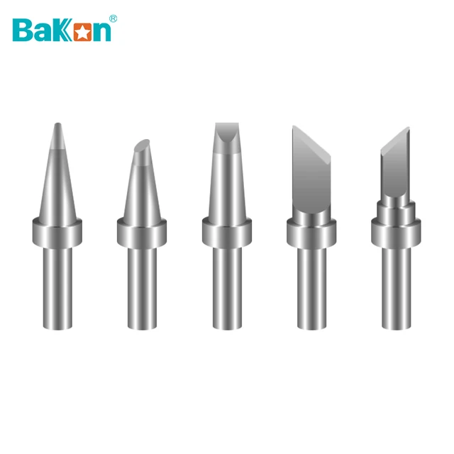 Końcówki lutownicze Bakon BK500M do lutownicy BK3300S, bezcynkowe, K/SK/LK/B/2B/4C/5C/0.8D/1.2D/1.6D/2.4D/3.2D/4.2D