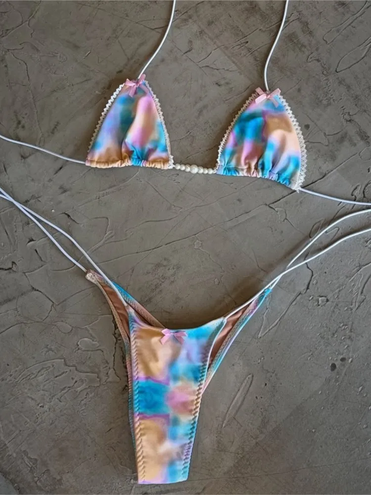 

Купальники женский купальник сексуальное бикини новый комплект бикини пуш-ап бразильский купальный костюм женская пляжная одежда бикини костюмы из двух предметов 2026