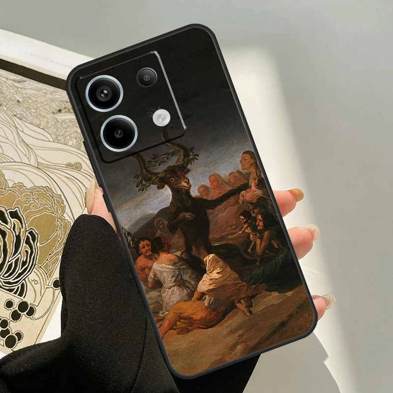 Spain Francisco Goya Art Case For Xiaomi Redmi Note 14 12 11 9 10 13 Pro 9S 10S 11S 12S Redmi 14C 10C 12C 13C Cover