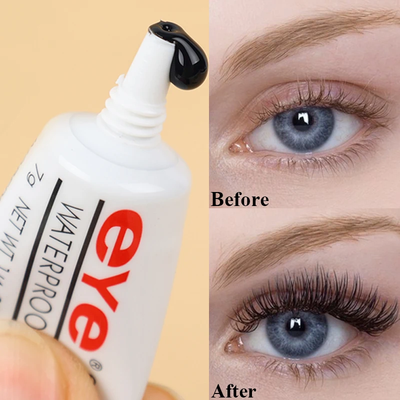 Waterproof Quick Drying Eyelash Glue High Quality False Eyelash Extension Glue Long Lasting Strong Lashes Adhesive Makeup Tools