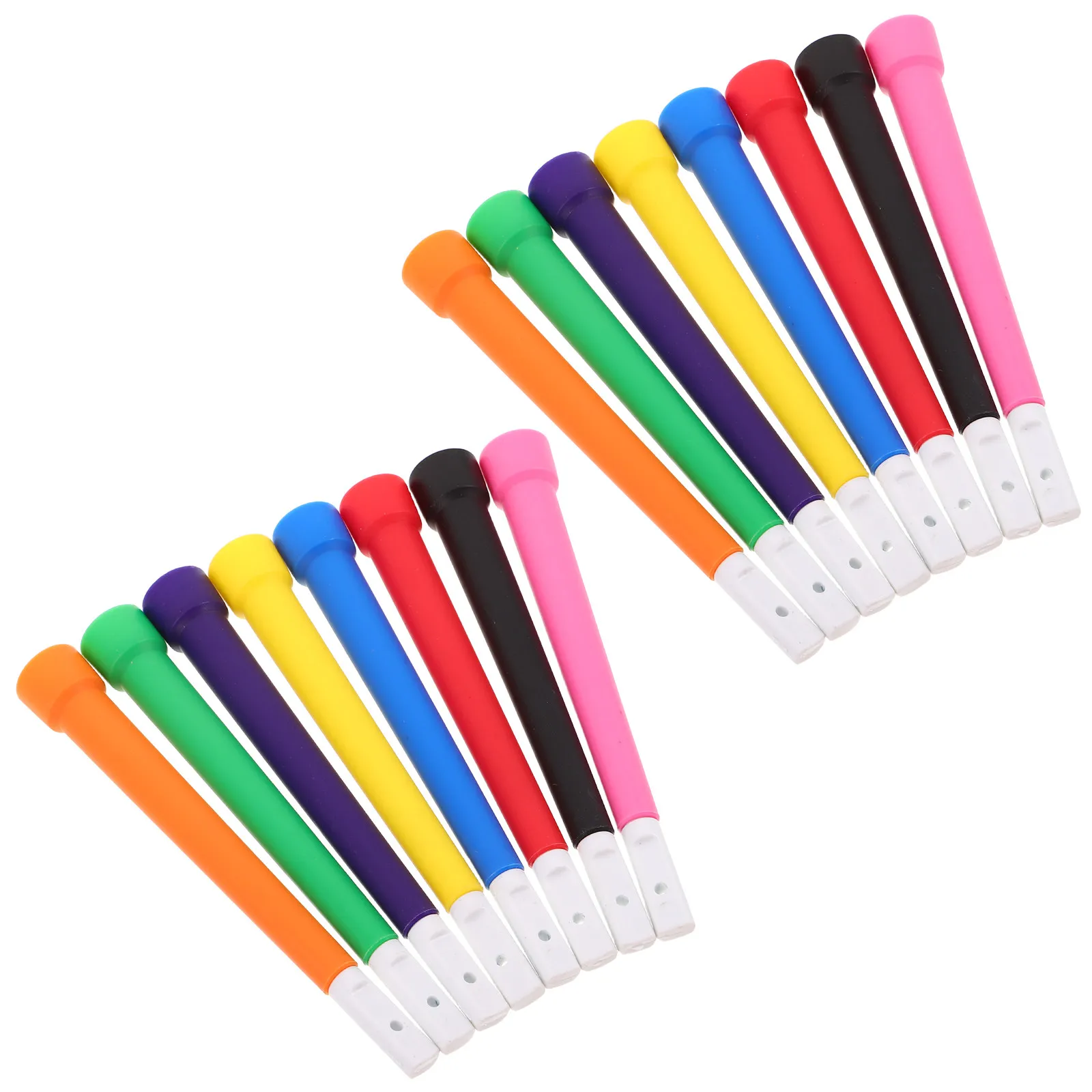 8Pairs Jump Rope Handles Replacement Grip for 2.5mm Steel Wire Skipping Rope Exercise Fitness Training Parts