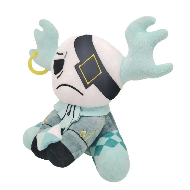 

Unique Two-Horned Bull Plush Toy, Phighting Broken Plush Monster Series Collectible, Soft and Cute Stuffed Doll Gift for Kids