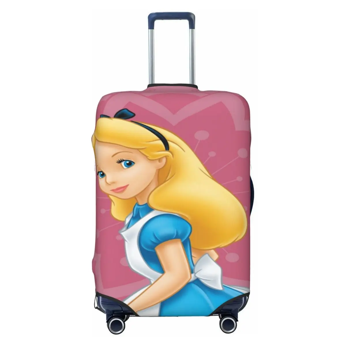 

Custom Custom Alice In Anime Wonderland Cartoon Luggage Cover Protector Washable Travel Suitcase Covers