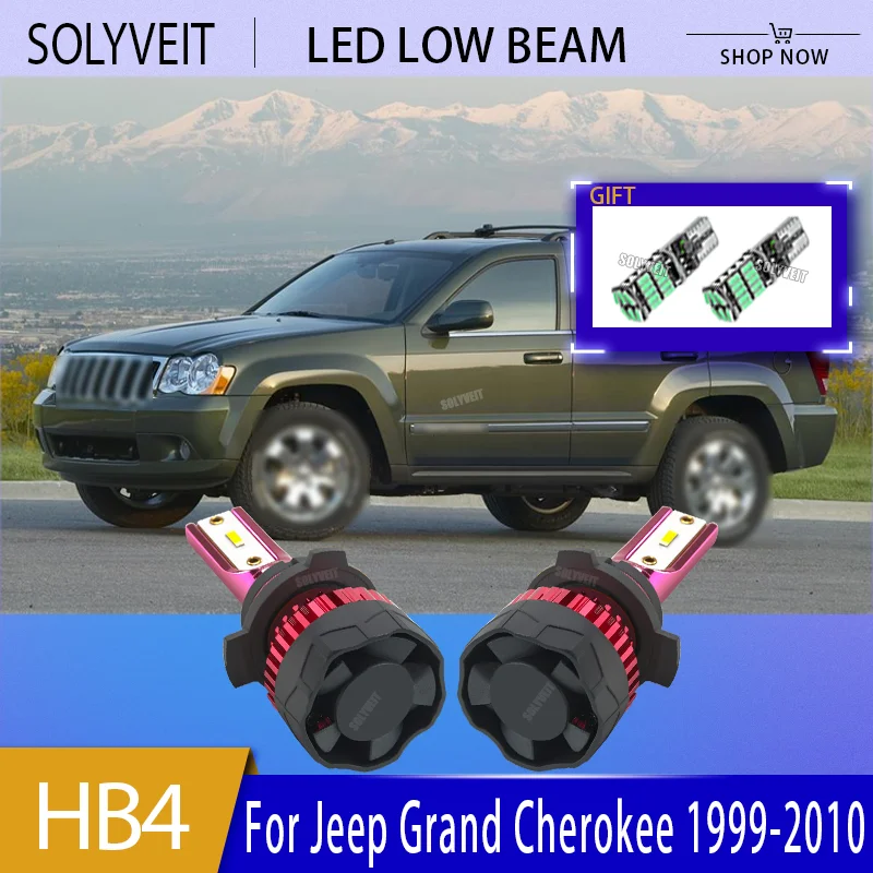 

While Others Settle for Halogen, You Command 150W HB4 LED Low Beam For Jeep Grand Cherokee 1999 2000 2001 2002 2003 2004-2010