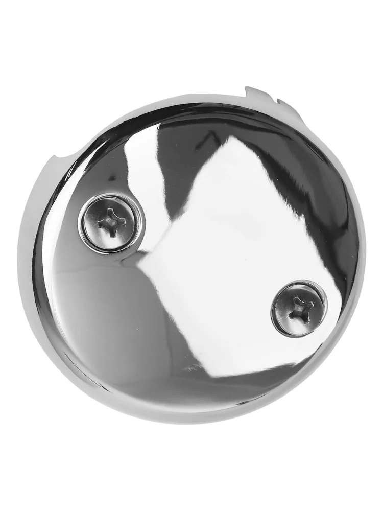 Bathroom Renovation Black Bathtub Overflow Drain Cover Easy Installation Drain Cover Versatile Compatibility For Tubs
